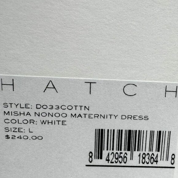 NWT Misha Nonoo X HATCH Maternity Shirt Dress - Picture 5 of 10